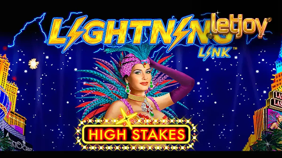 Interface do jogo de slot Lightning Link High Stakes em um dispositivo móvel